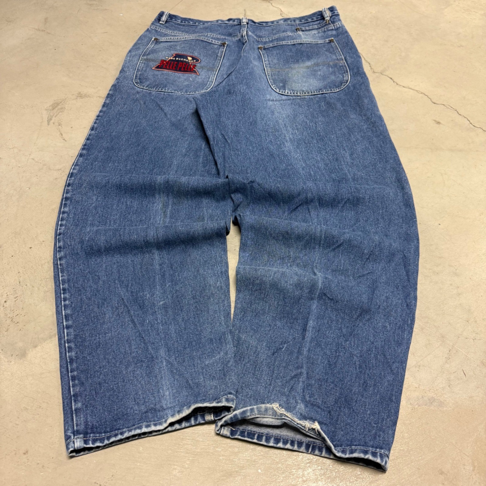 Vintage y2k Baggy Pelle Pelle Jeans - Gem