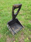 Cranberry Berry Picker Scoop Harvester Rake With Handpainted Flowers Vintage — photo 2