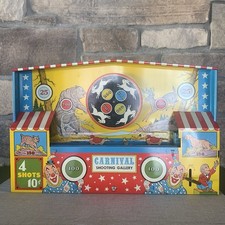 Vintage Ohio Art Carnival Shooting Gallery Wind-Up Toy