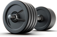 Barbell Clips Olympic Barbell Clamps Collars 2 Inches Weight Bars Lock Dumbbe...