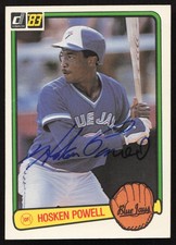 Hosken Powell Signed 1983 Donruss Card #644 Toronto Blue Jays