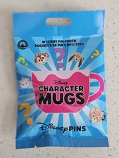 2025 Disney Parks Character Mugs Unopened Mystery Pack of 5 pins Sealed Bag