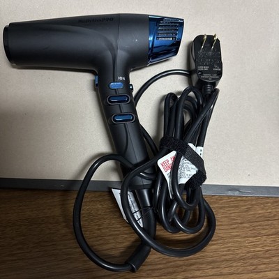 BabylissPro Limited Edition Black Blue Dual Ionic Dryer No Box /No Attachments