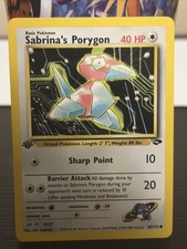 Sabrina's Porygon 98/132 Gym Challenge Regular LP on eBay