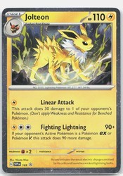 Jolteon (Cosmos Holo) 169 Scarlet & Violet Promo