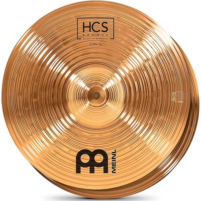 Meinl HCS Bronze Hi-Hat Cymbals 13 in.