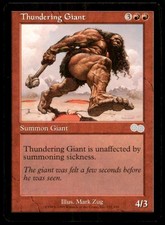 Thundering Giant LP Light Play Urza's Saga MTG [11038]