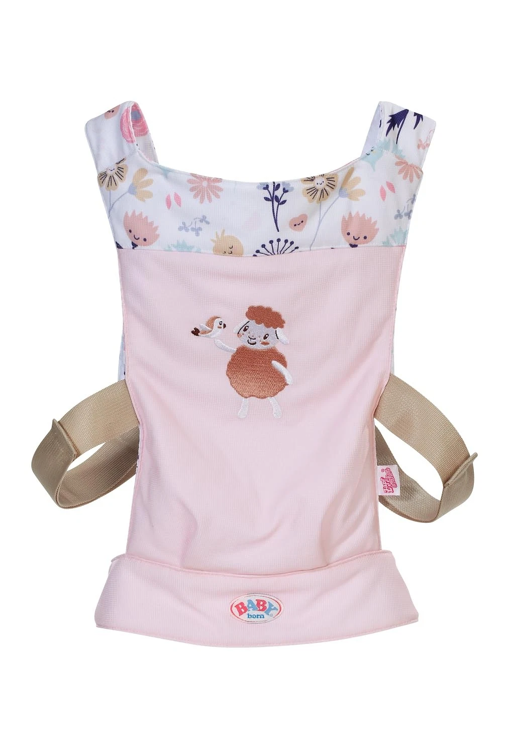 BABY born Baby Carrier, doll carrier for kids with 2 viewing directions and adju
