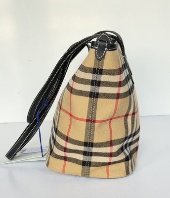 Burberry Small Zip Closure Tote Bag Archive Beige IP Check 8112056