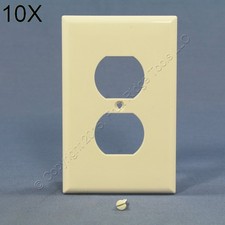10 Light Almond Mid-Size Unbreakable Receptac...