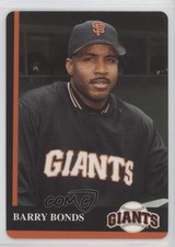 1997 Mother's Cookies San Francisco Giants Stadium Giveaway Barry Bonds #2 0b0