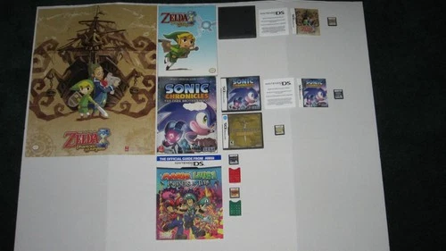 Fire Emblem Shadow Dragon Golden Sun Zelda M&L Sonic Chronicles Nintendo DS RPGs