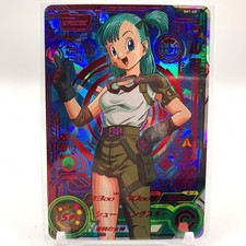 Tarjeta coleccionable Bulma Super Dragon Ball Heroes SH1-60 TCC Bandai Japón Anime hh200