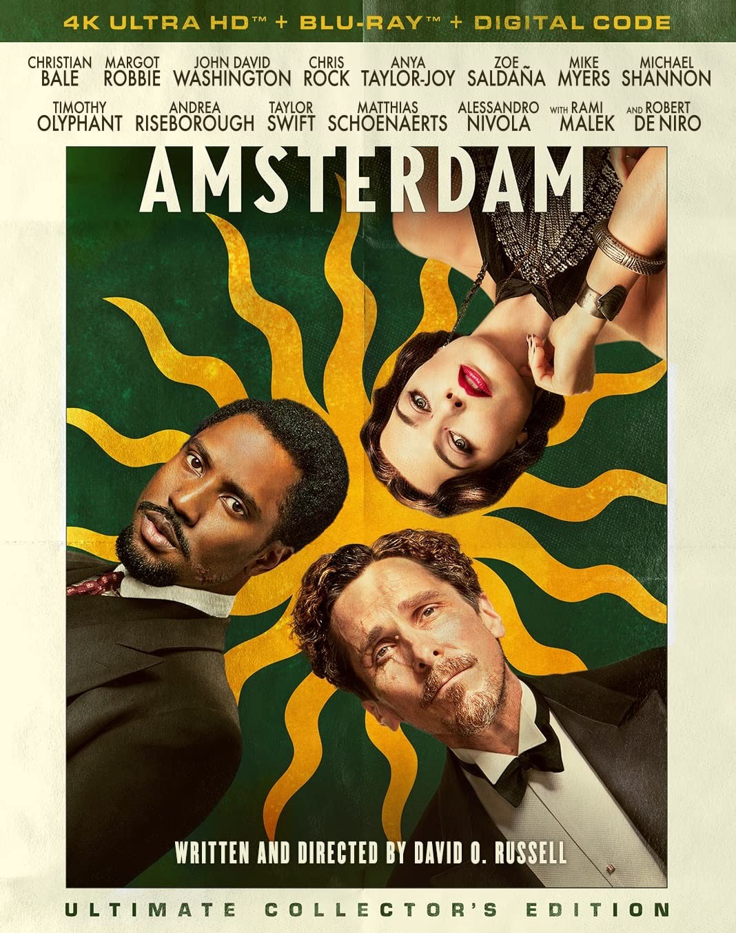 Amsterdam Feature 4K UHD (4K UHD Blu-ray) Anya Taylor-Joy Michael Shannon
