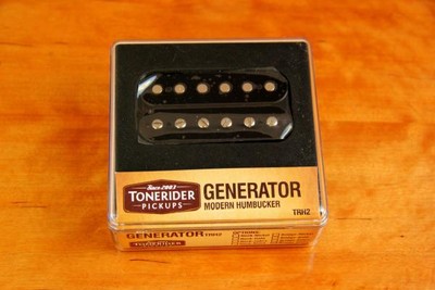 TONERIDER GENERATOR ALNICO V BRIDGE PU TRH2 B BLACK 16k HANDBUILT SCREAMIN SOLOS