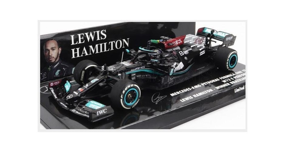 Minichamps 410212044 Mercedes GP - F1 W12 Mercedes M12 EQ Power+ Team AMG Petron