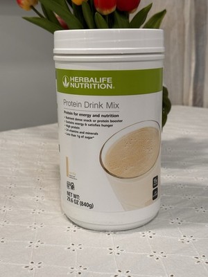 Herbalife Protein Drink Mix -Vanilla, 30 Servings, 840g  29.6 Oz