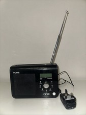 Pure One DAB FM Digital Radio Portable Compact Garage Camping Kitchen Office