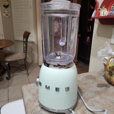 Smeg 50's Retro Style Blender Pastel Mint Green Countertop Cute Working Perfect