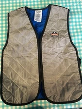 Ergodyne Chill-its 6665 Wet Evaporative Vest Medium New Open Box Work Gear Read