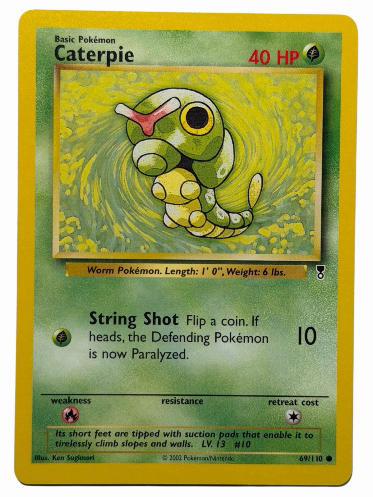 Caterpie - Legendary Collection 69/110 2002 - WOTC - Pokémon TCG - NM