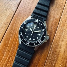 SEIKO 2625 0010 Seiko Retro Divers Vintage Silver Text