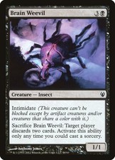 Normal - Brain Weevil - 58 - Duel Decks: Izzet vs. Golgari - NM
