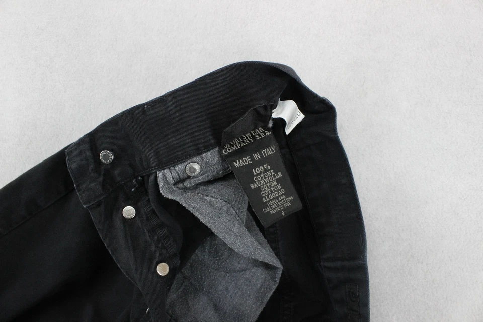 Stone Island Jeans Mens W27 L27 Black Made In Italy Button Fly Regular Fit - image 4 of 4