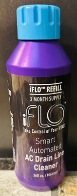 IFlo Refill Smart Automated AC Drain Line & Drain Pan Cleaner 36oz 180104001001