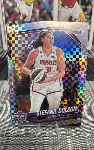 2025 Panini Prizm WNBA - Stefanie Dolson #112 Checkerboard Prizm