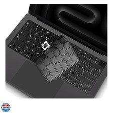 Keyboard Cover for 2025-2023 MacBook Pro 14 16 inch M5 M4 M3 Pro/Max Chip Liq...