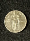1924 s standing liberty quarter Vf+ Details