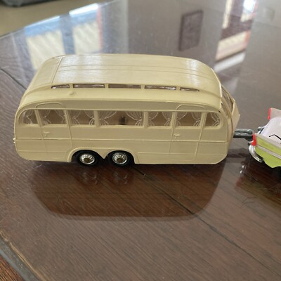RARE NOREV CHAMBORD bleue et CREME ET CARAVANE HENON BICOLORE 1/43