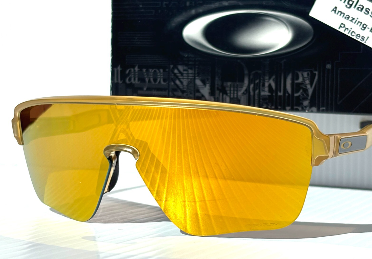OAKLEY、スポーツの枠を超えた芸術。ストリートを圧倒するスカルグラフィック。 NEW Oakley CORRIDOR SQ Matte Trans Light Curry PRIZM 24K Gold