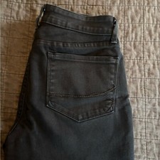 NYDJ Women Black Legging Jeans High Rise Skinny Denim Made in USA Size 4