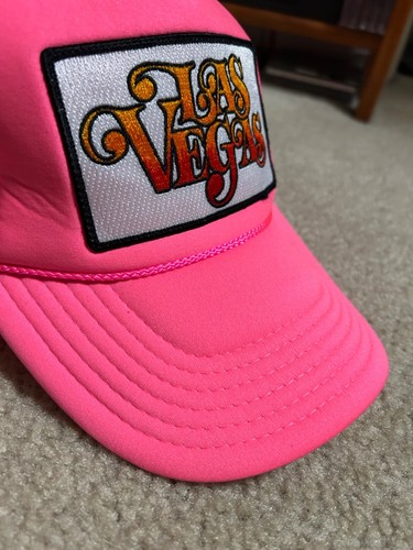 AVIATOR NATION Permission to Dance HAT Las Vegas Pink Trucker J-Hope Hobi Jhope - Picture 2 of 13