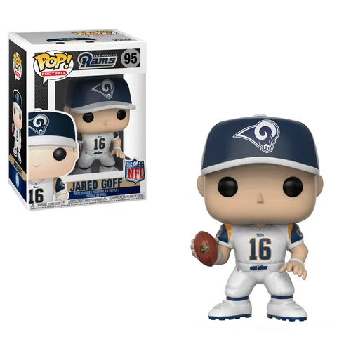 Funko Pop! Vinyl: Jared Goff #95 - Rams NFL