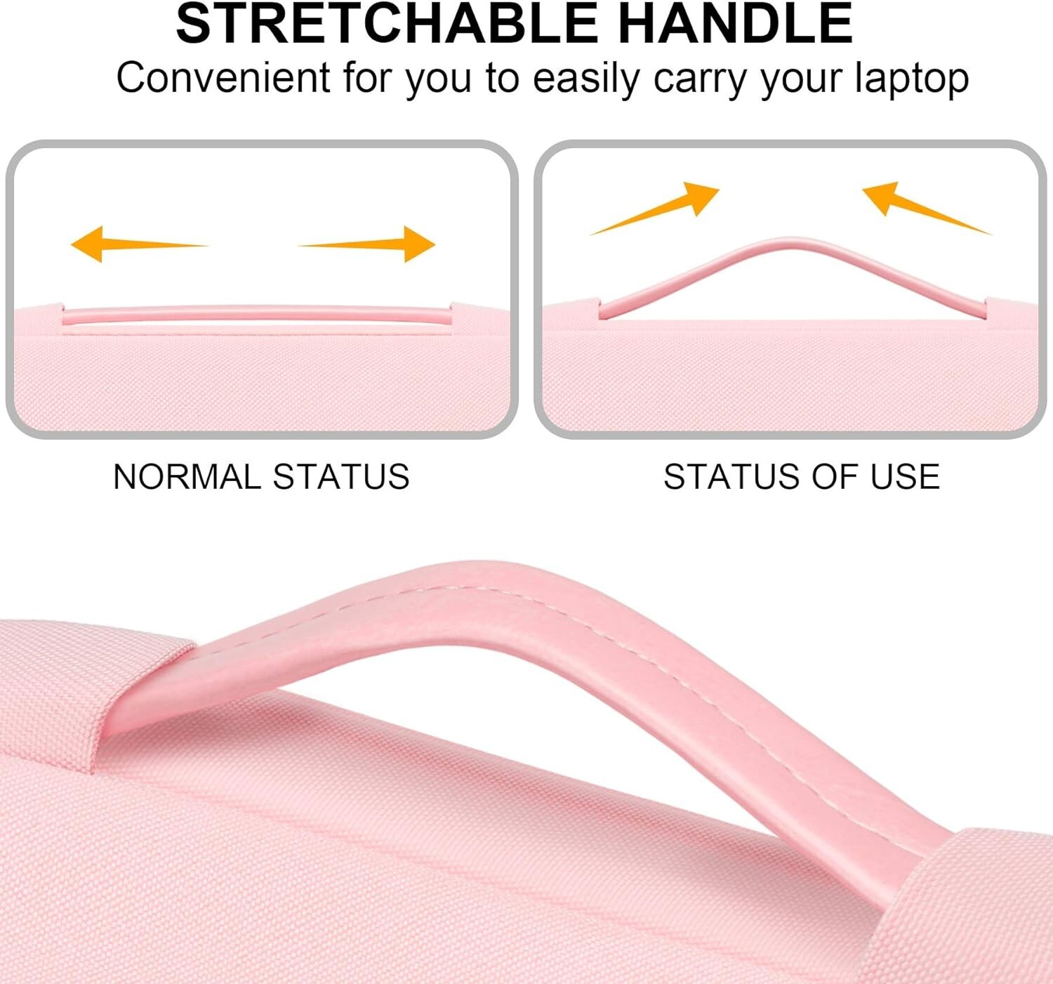 Lacdo 14 Inch Laptop Sleeve Case for ASUS Vivobook Zenbook Flip 14