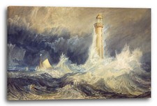 Tela/Cornice William Turner - Faro di Bell Rock