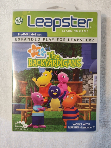 Leapster Games Set of 2 - Dora Camping Adventure & Backyardigans (WORK GREAT) - Picture 5 of 7