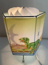 MAGIC SHADOWY LAMP DINOSAURS AUTOMATIC MOVING ELECTRIC NIGHT LIGHT NEW