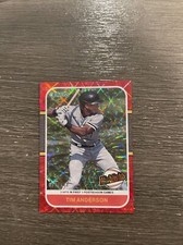 2021 Donruss-Tim Anderson Highlights #HI7-Red Holo Foil #19/149
