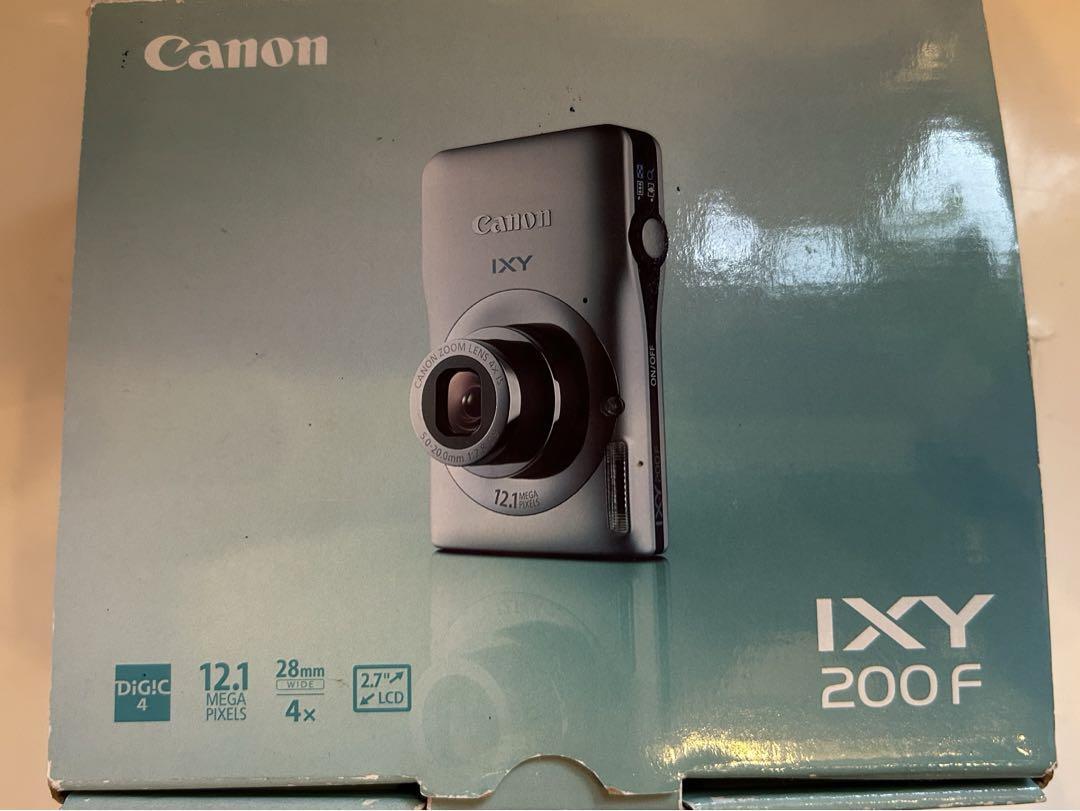 Canon IXY 200F 12.1MP Compact Digital Camera Silver English 