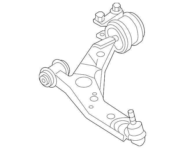 Genuine Mazda Lower Control Arm BBM2-34-300A - OEM Quality Replacement