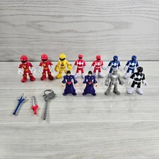 Hasbro Playskool Heroes & Imaginext Power Rangers lot of 11 Action Figure Toy