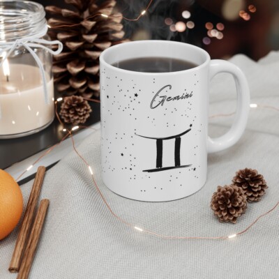 Zodiac Sign ''Gemini'' Ceramic Mug 11oz