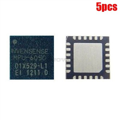 5Pcs MPU-6050 MPU6050 Six-Axis Sensor Chip QFN-24 Ic New co
