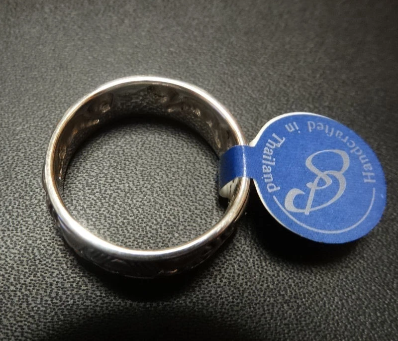 IRISH CLADDAGH WEDDING RING ~  sterling silver CELTIC - Peter Stone. UK SELLER - Изображение 2 из 4