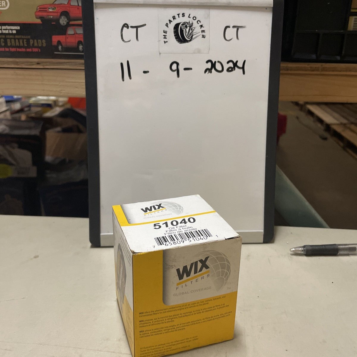Engine Oil Filter-VIN: A Wix 51040 for sale online | eBay