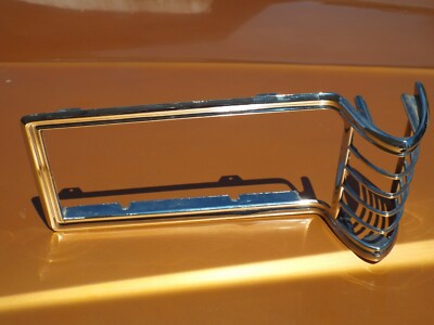 NOS L Headlight Door Bezel 1975 1976 1977 1978 Mercury Grand